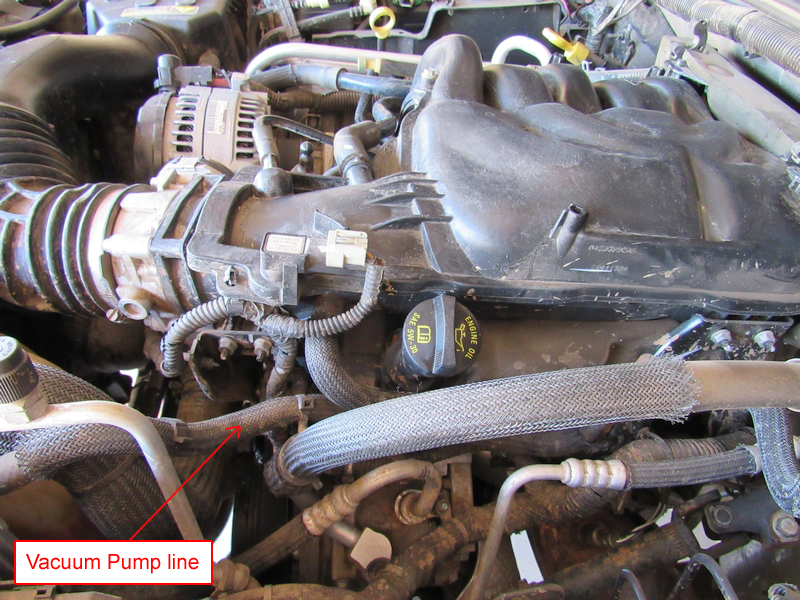 Jeep JK Vacuum Pump Relocation DIY